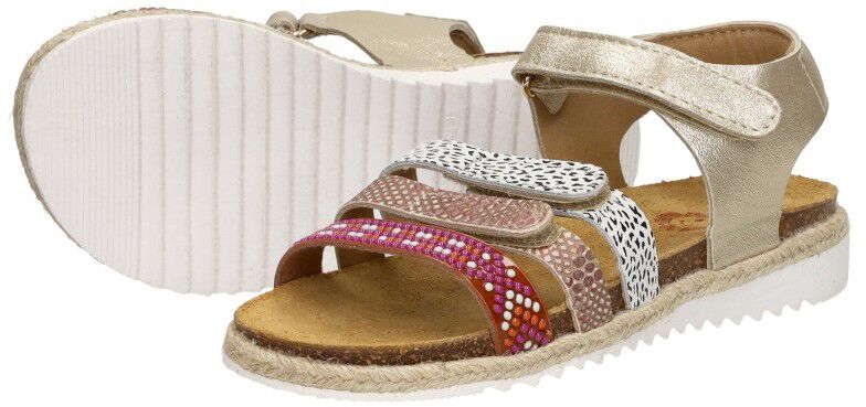 Develab Meiden Sandalen goudkleur