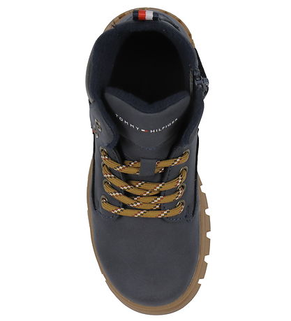 Tommy Hilfiger Stiefel - Lace-Up - Blau