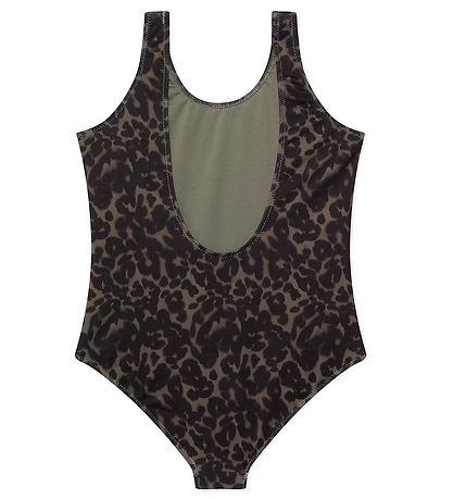 Calvin Klein Bådedragt - Leopard Olive Aop