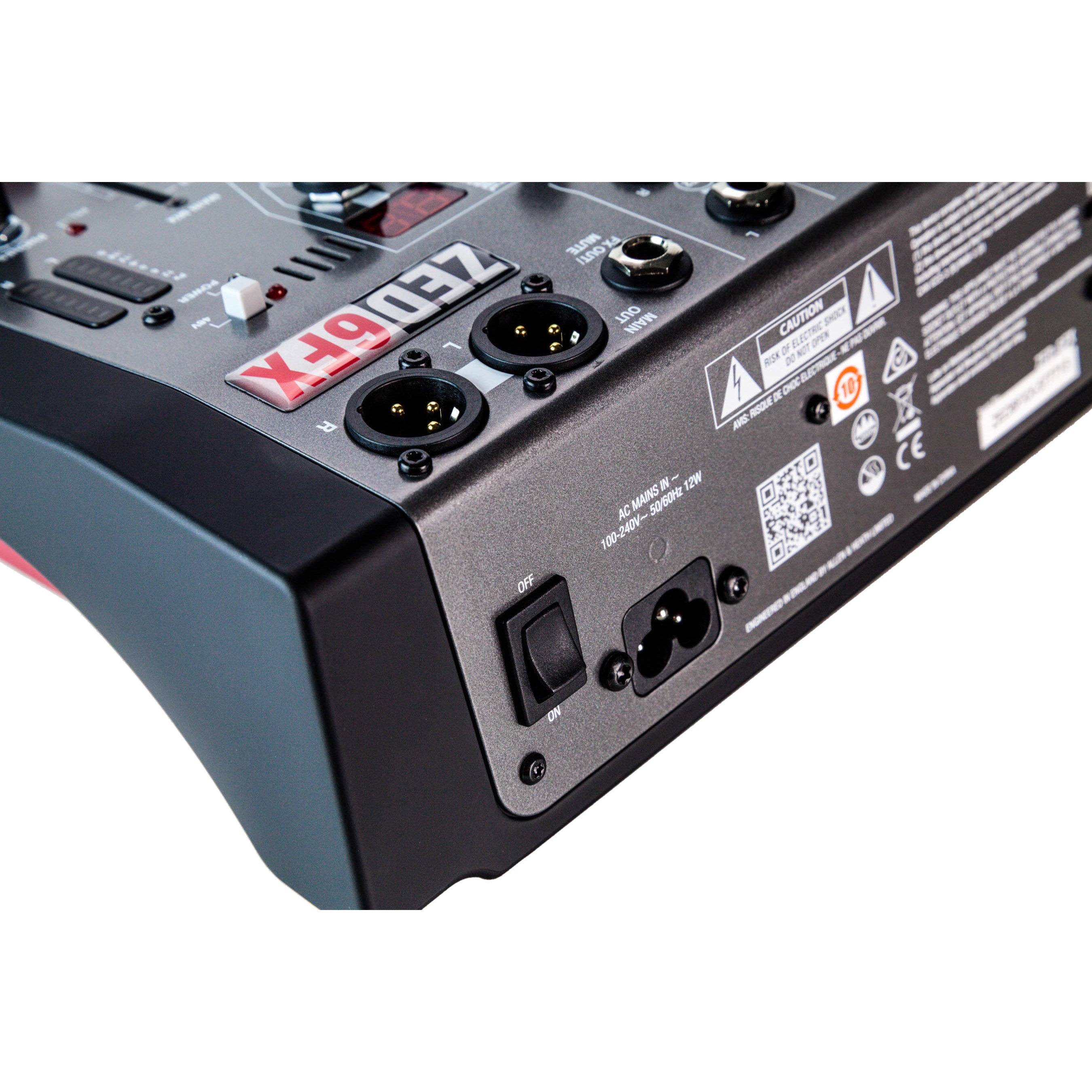 Allen & Heath ZED-6FX analoge mixer met effecten