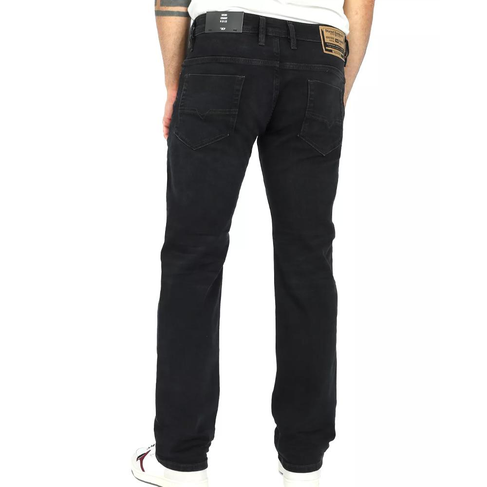 Diesel Jean Slim Noir Homme Diesel Thommer 01