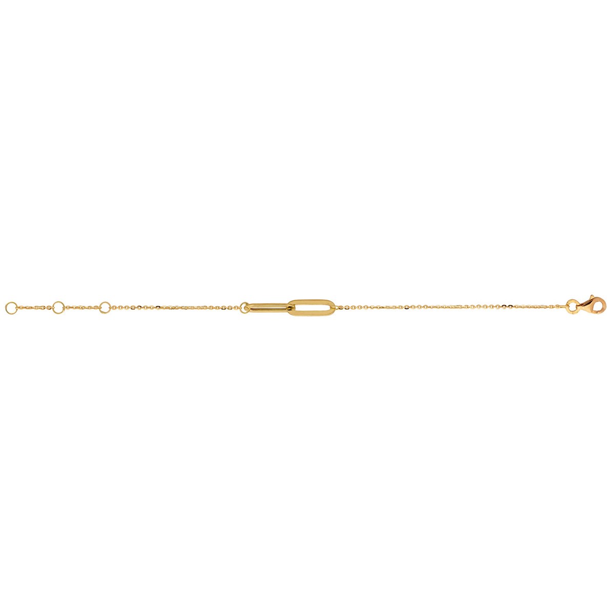 Bracelet Brillaxis or jaune 18 carats