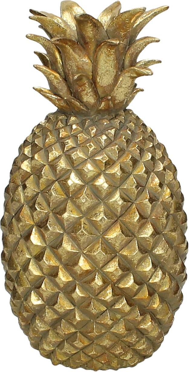 HD Collection kandelaar Ananas goud 10,4 x 10,4 x 20,5 cm