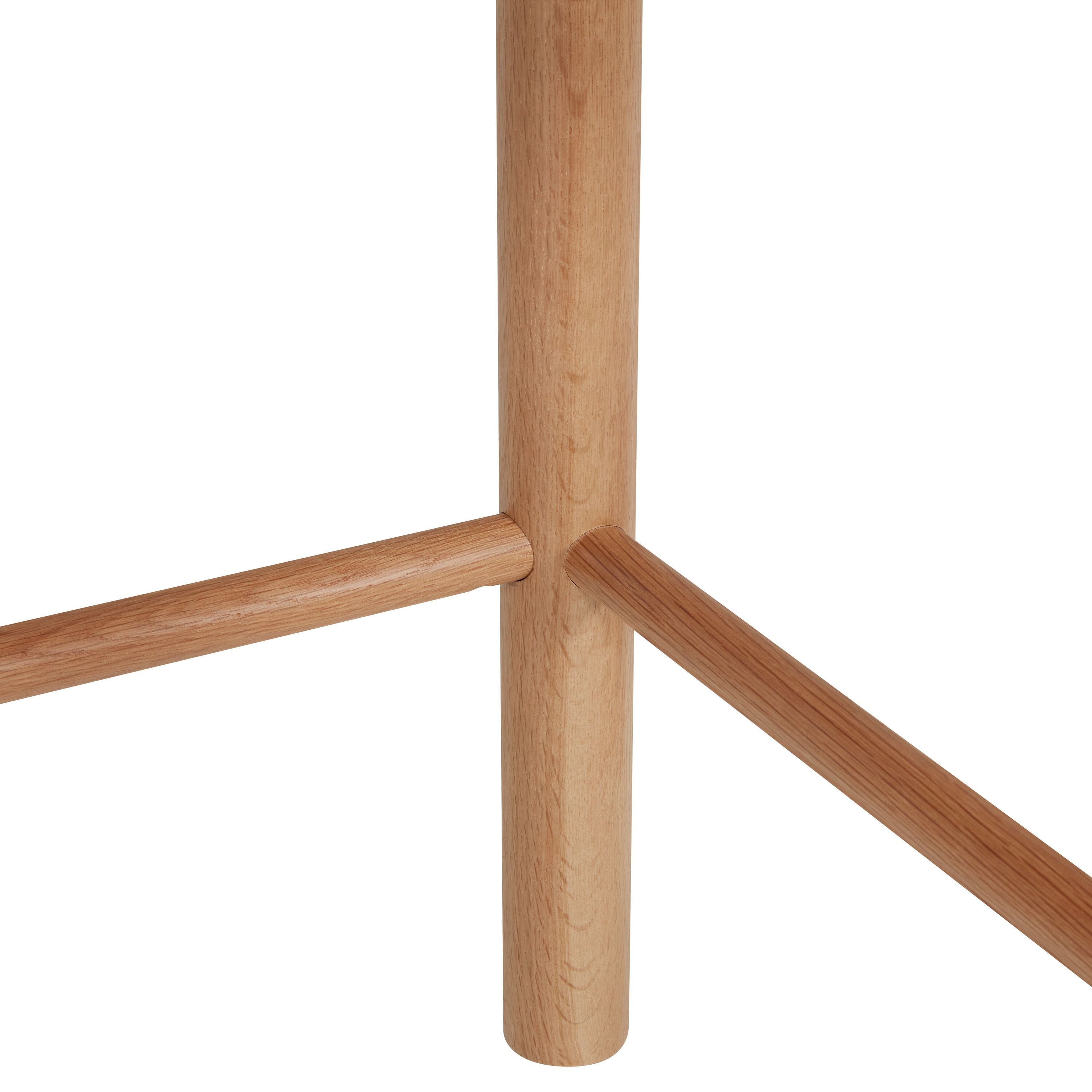 KEITH Schreibtisch - Esche / B: 120.0 cm x T: 55.0 cm x H: 75.0 cm