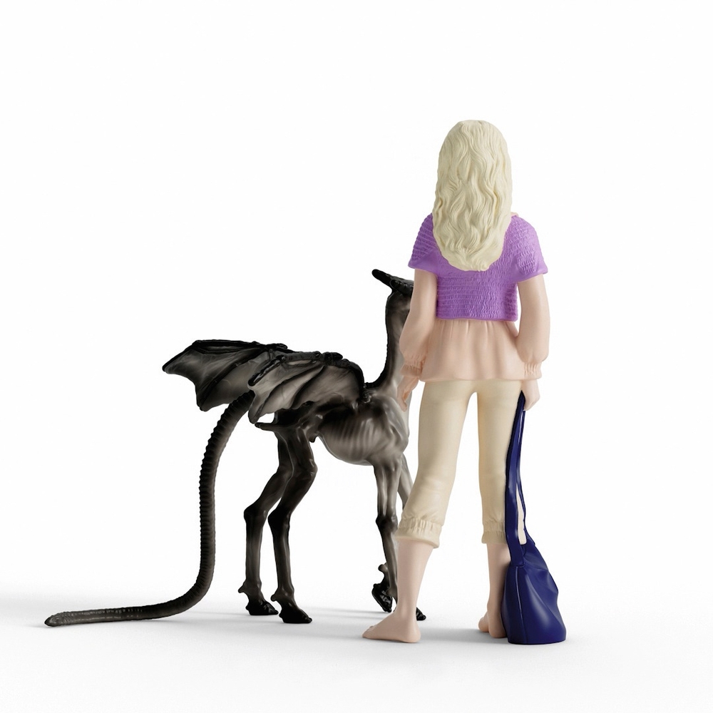 Schleich Wizarding World Harry Potter 42636 Luna Lovegood und Baby-Thestral-Figur