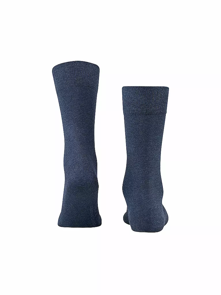 FALKE Herren Socken Sensitive London navy mel blau