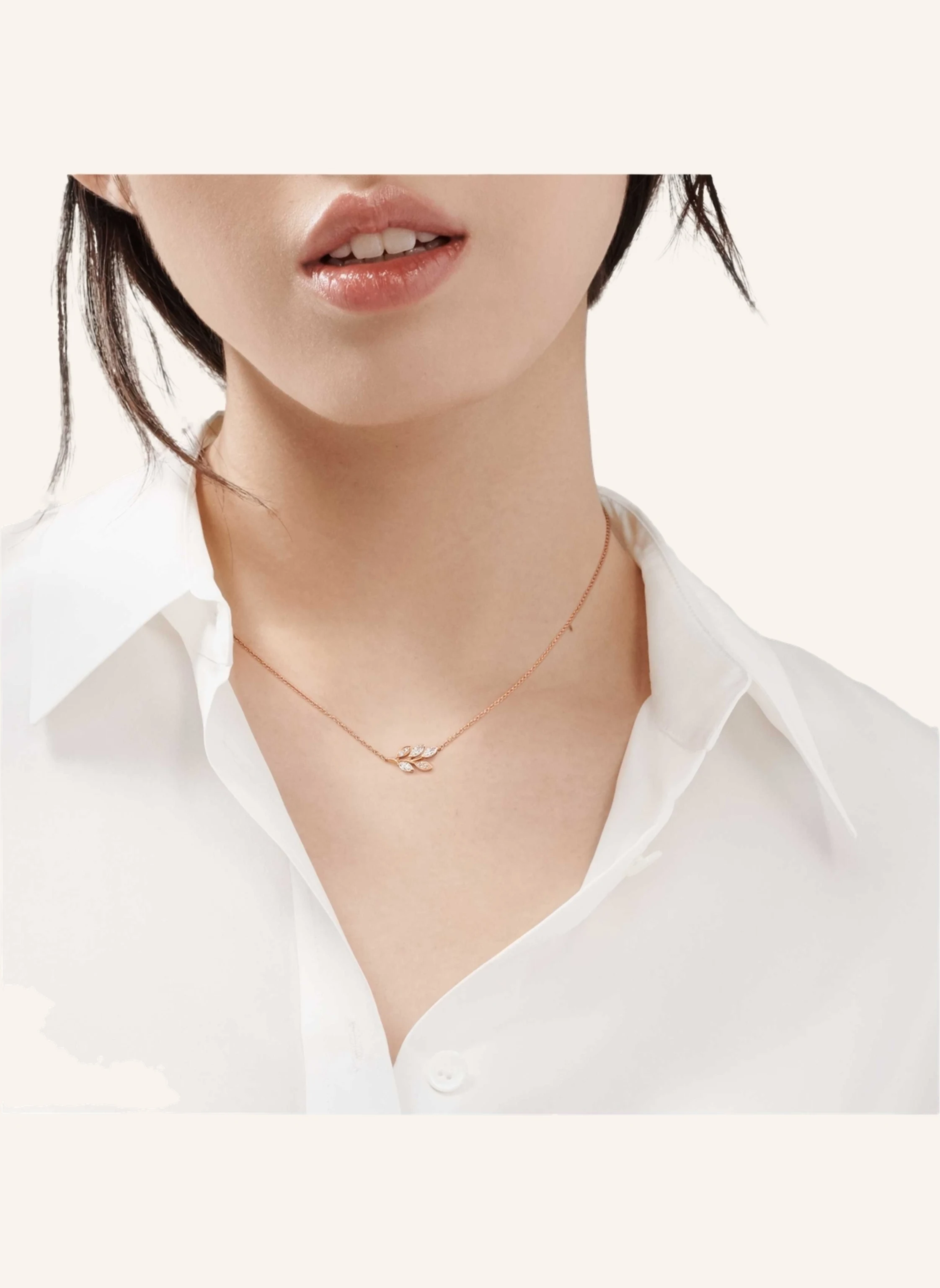 TIFFANY & Co. Tiffany Victoria® HALSKETTE aus 18 Karat Roségold