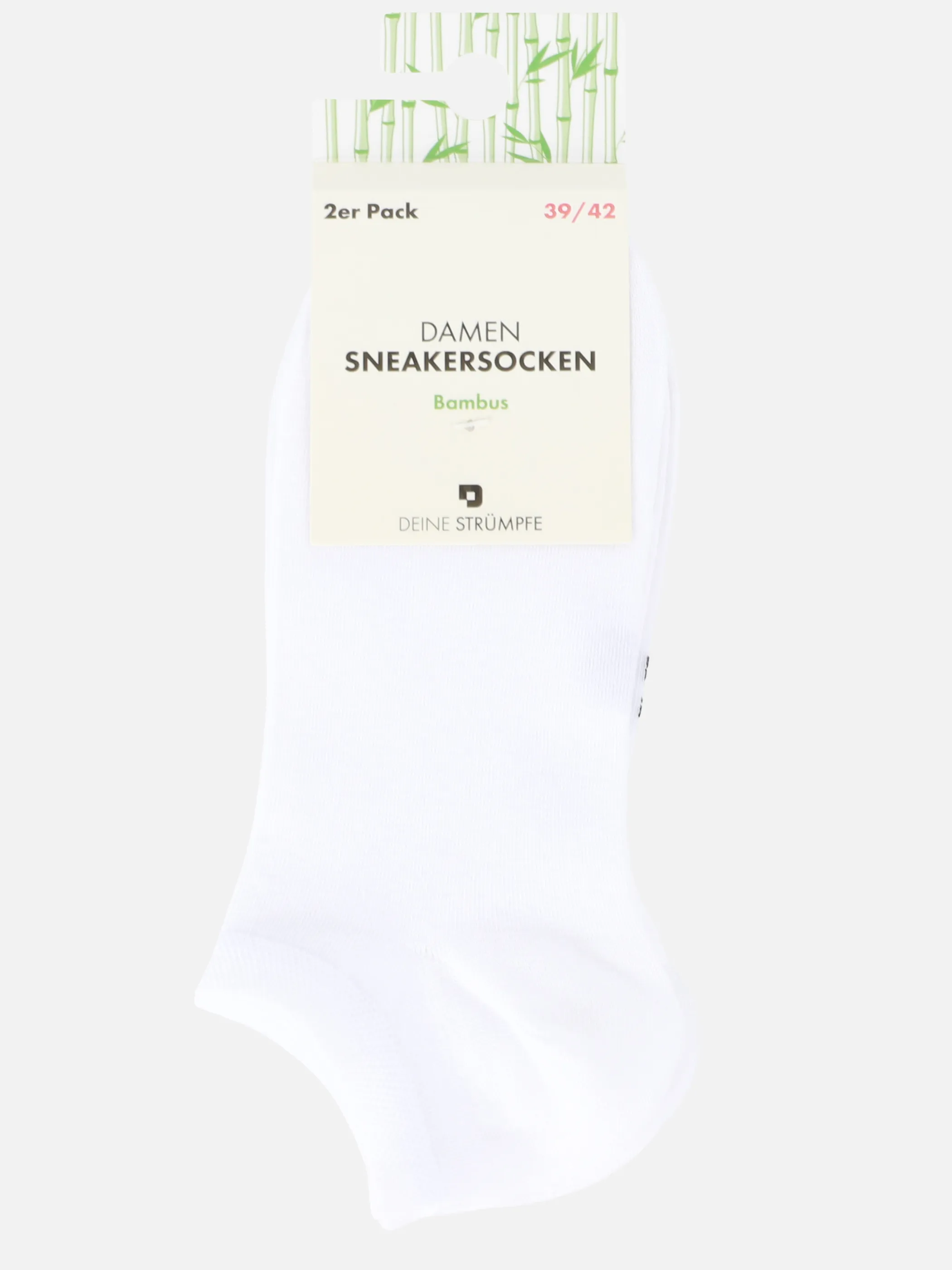 Damen Sneakersocken Bambus im 2er Pack