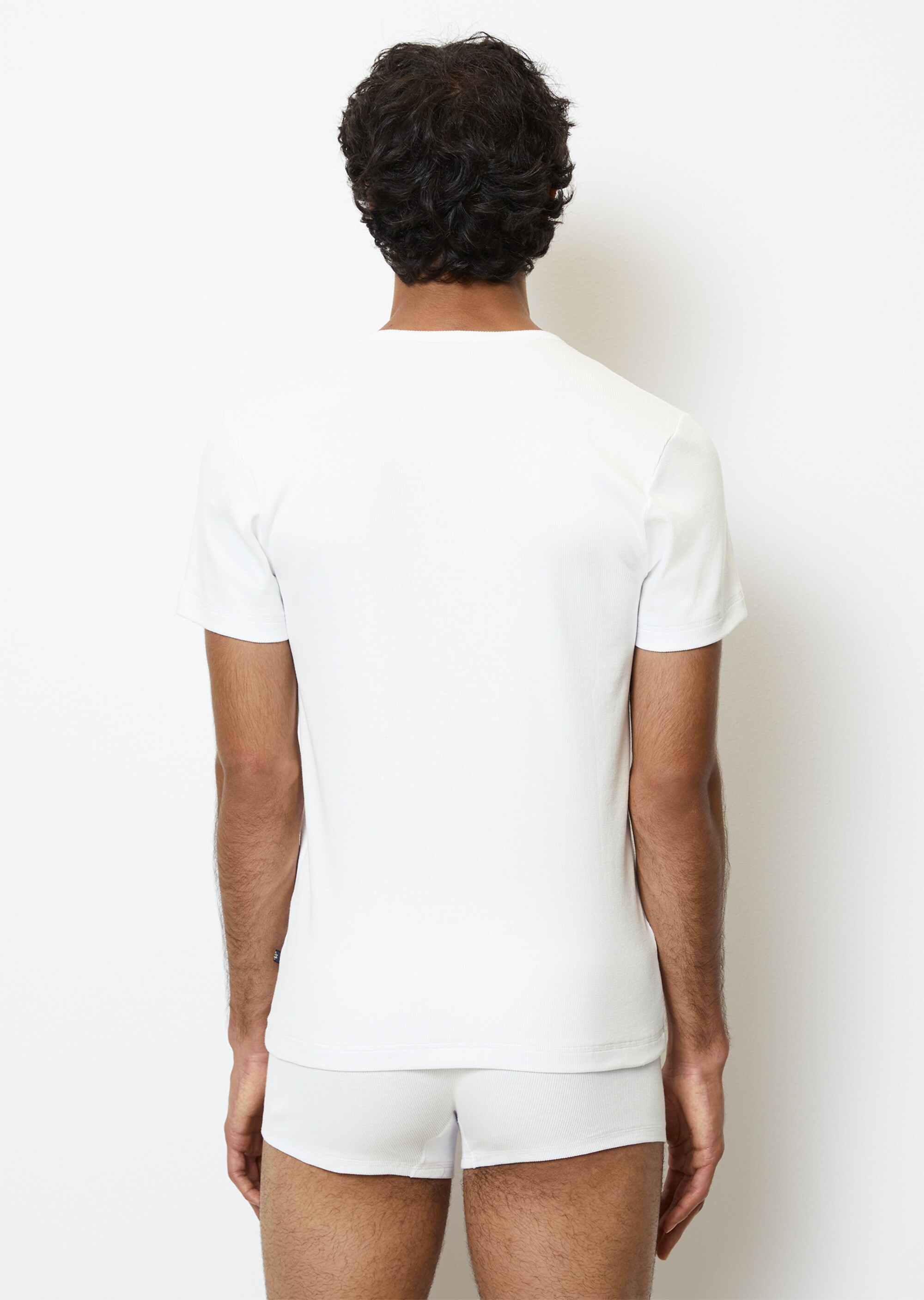 Feinripp-T-Shirt im 2er Pack