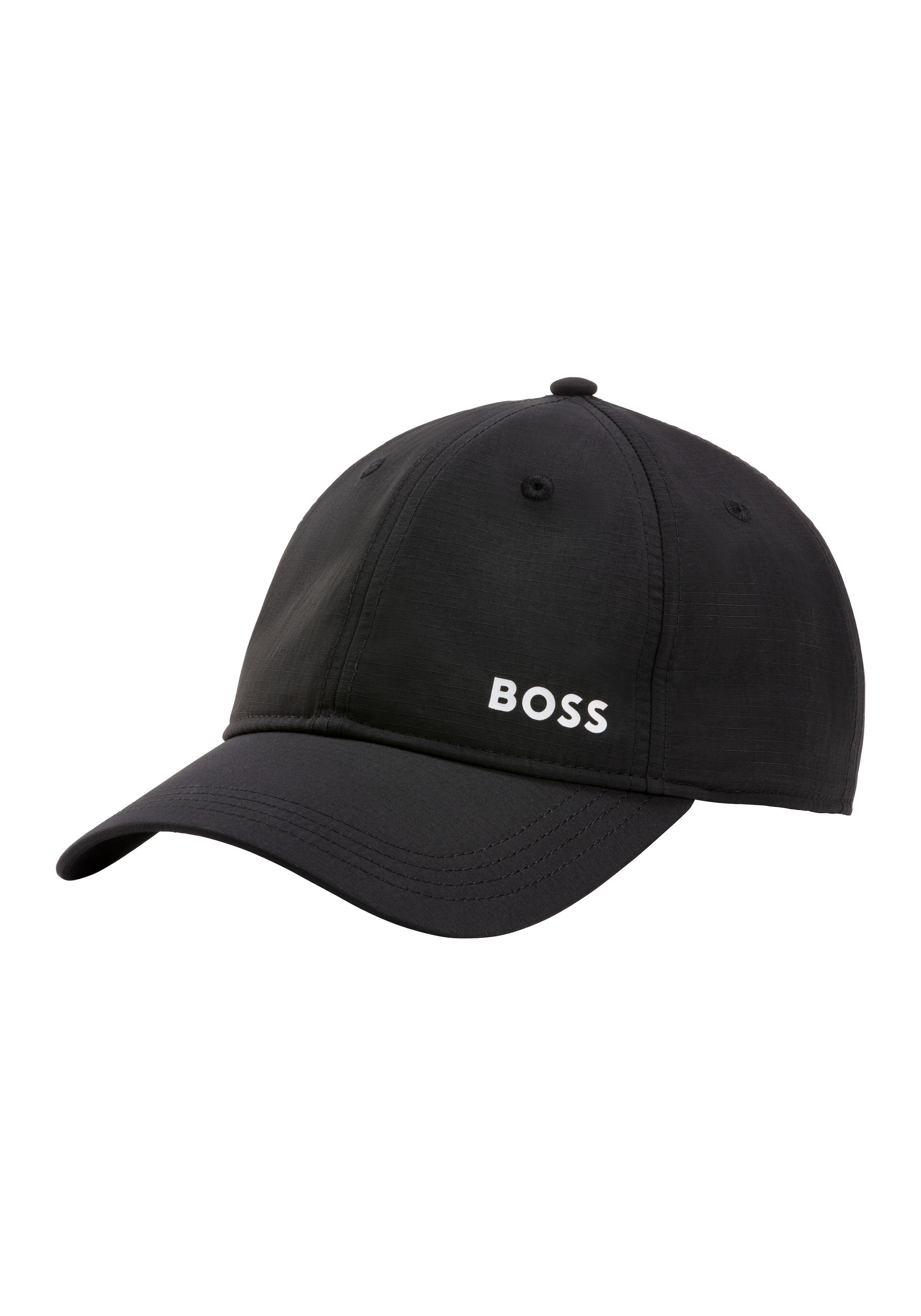 BOSS GREEN Fitted Cap »Lach-RS«, Technical Sport Ripstop, UV-Protection, Weite verstellbar