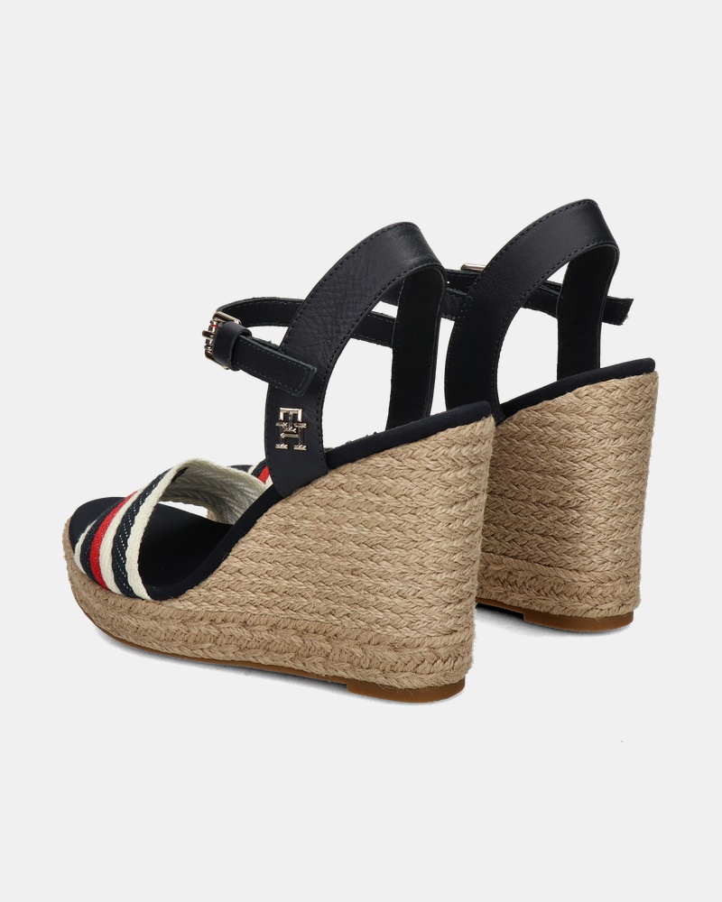 Tommy Hilfiger Sport Corporate Wedge Espadrilles  - blauw