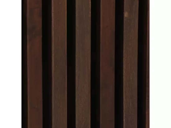 Armoire murale de salle de bain 38x34x48cm brun manguier massif