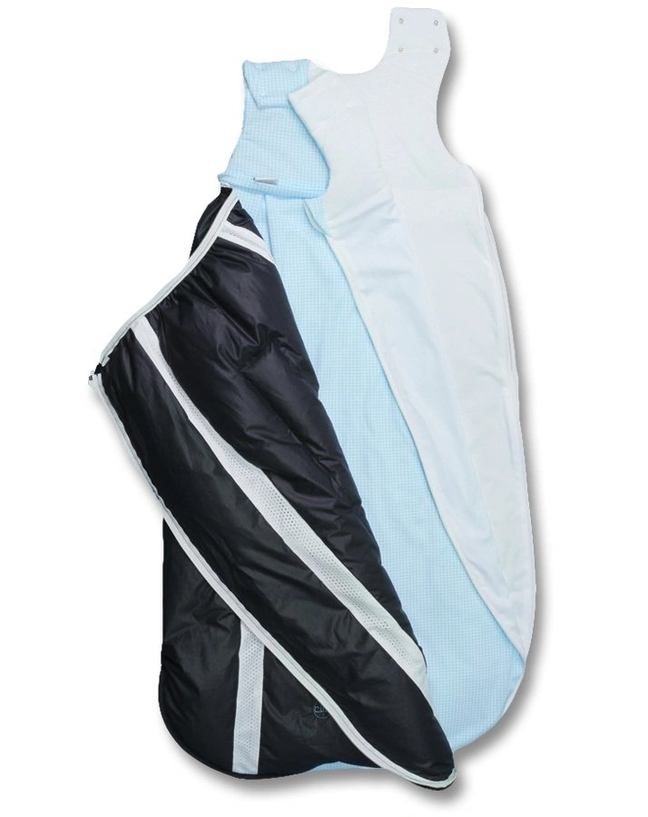 Schlafsack CLIMA-BALANCE in dunkelblau