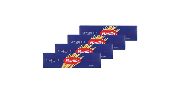 Barilla Spaghetti Nr. 5 4x500g