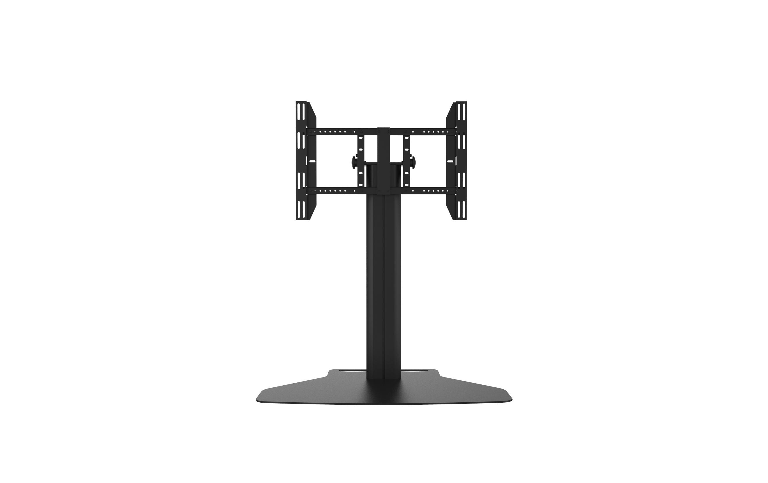 Standfuss 110 cm 1077 Schwarz<br>Kompakt verpackter Displayständer