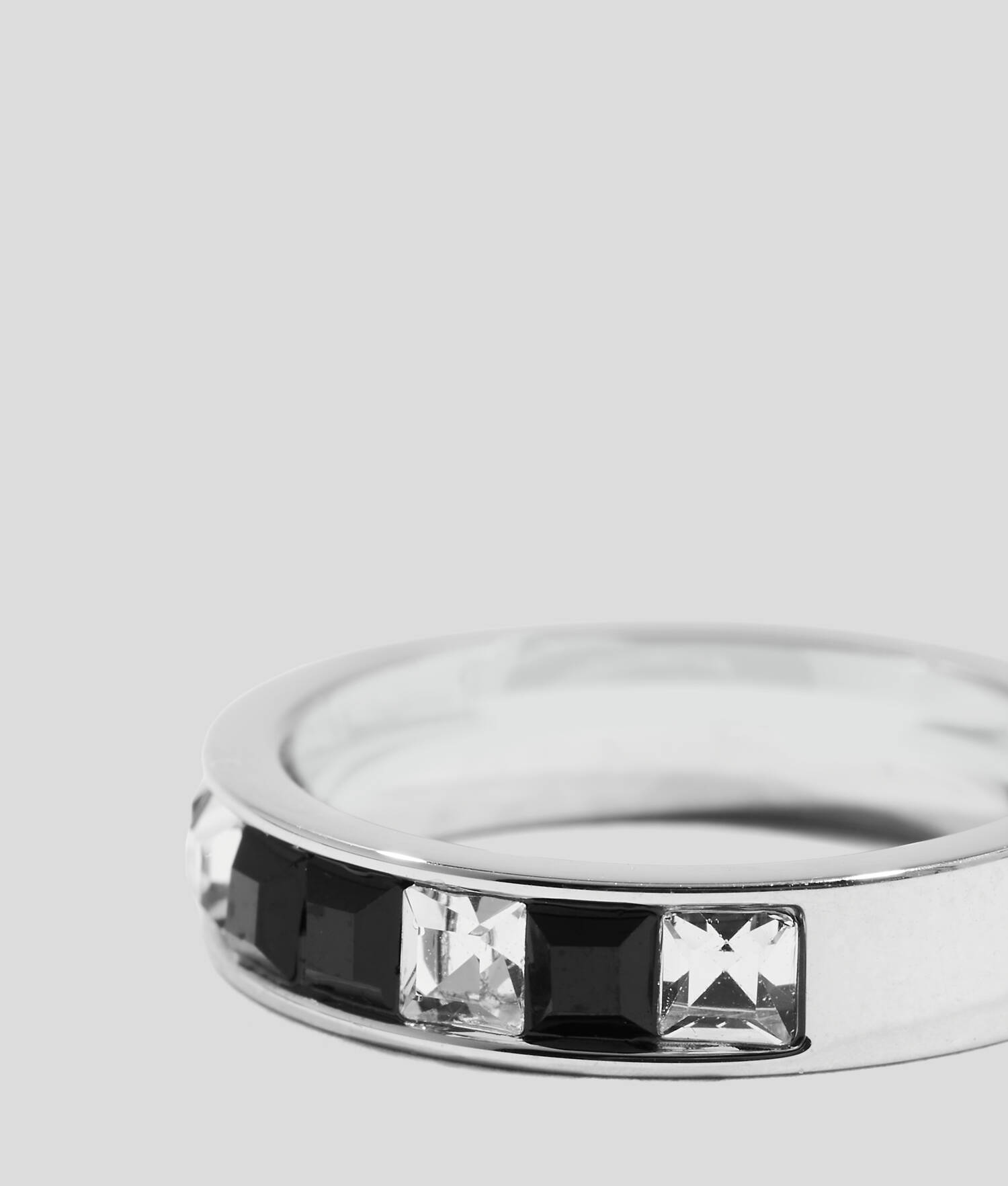 Bague de cristaux - Argent