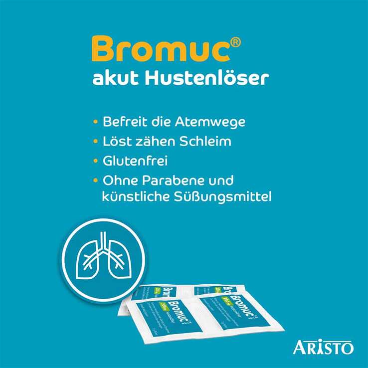 Bromuc akut 200 mg Hustenlöser , 20 St