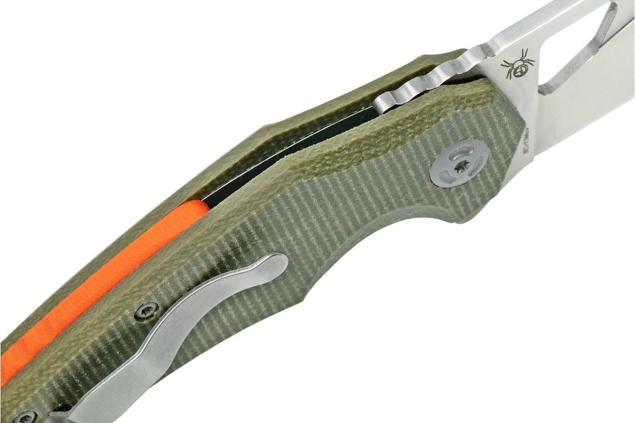 Fox Edge Atrax, OD Green Micarta, FE-027MOD zakmes