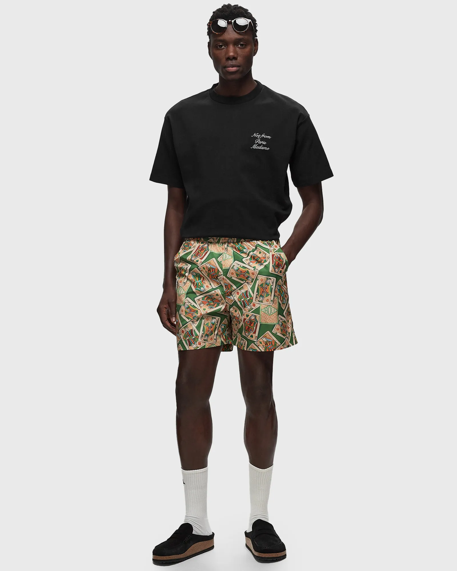 Drôle de Monsieur Le Short Plage Jeu de Cartes
