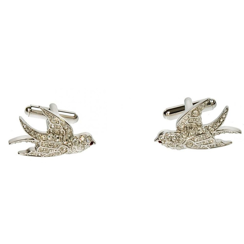 Boutons de manchette, Tatoo swallow