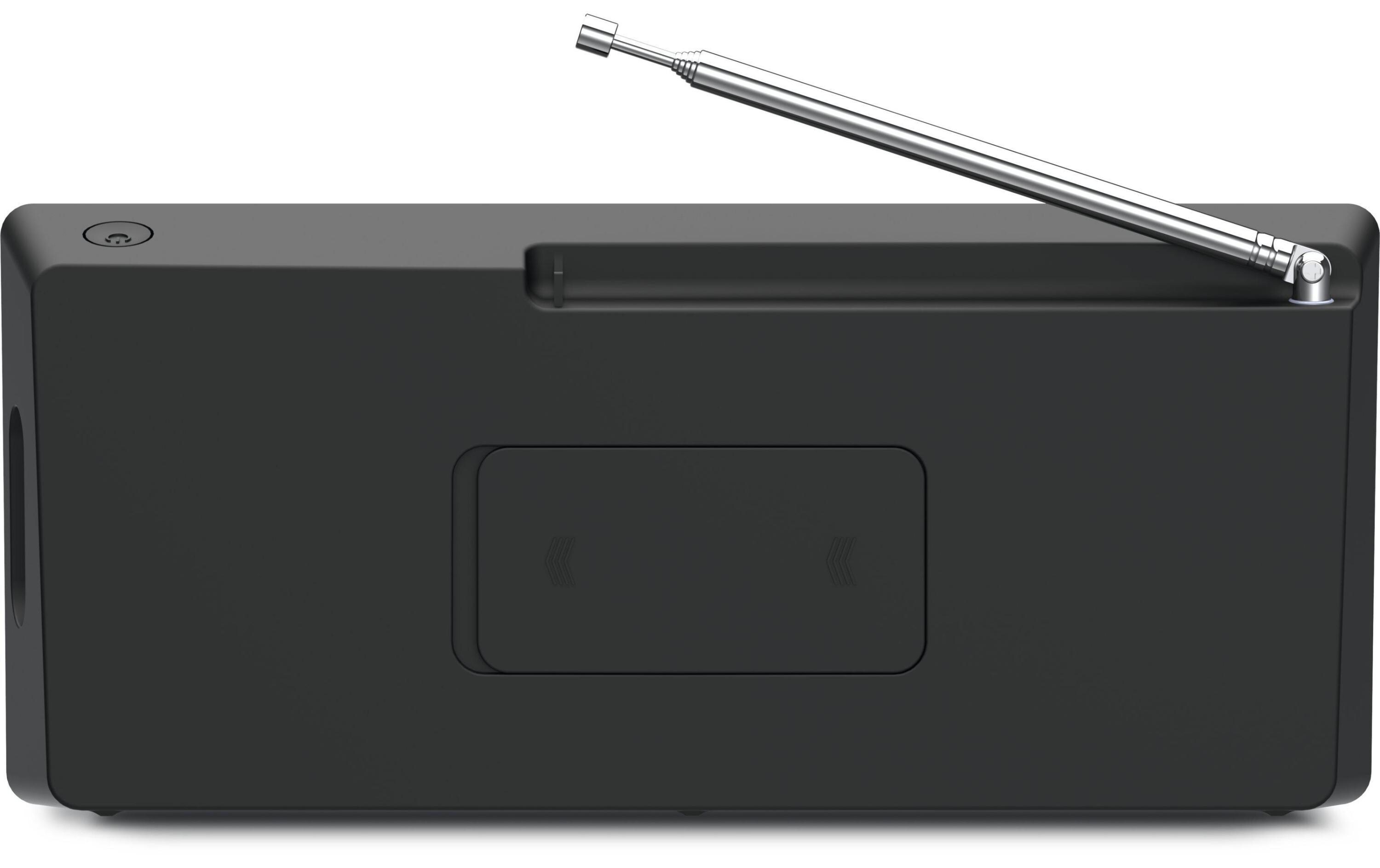 DigitRadio 2 S Schwarz/SilberPortables DAB+/UKW-Stereoradio mit Bluetooth-Audiostreaming
