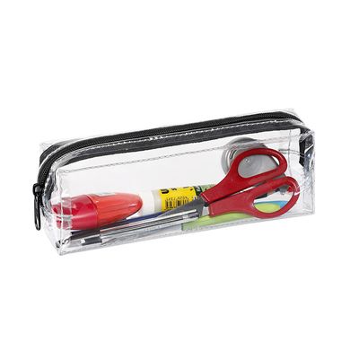 Trousse Clear - 1 compartiment - transparent ronde ou rectangulaire - Viquel