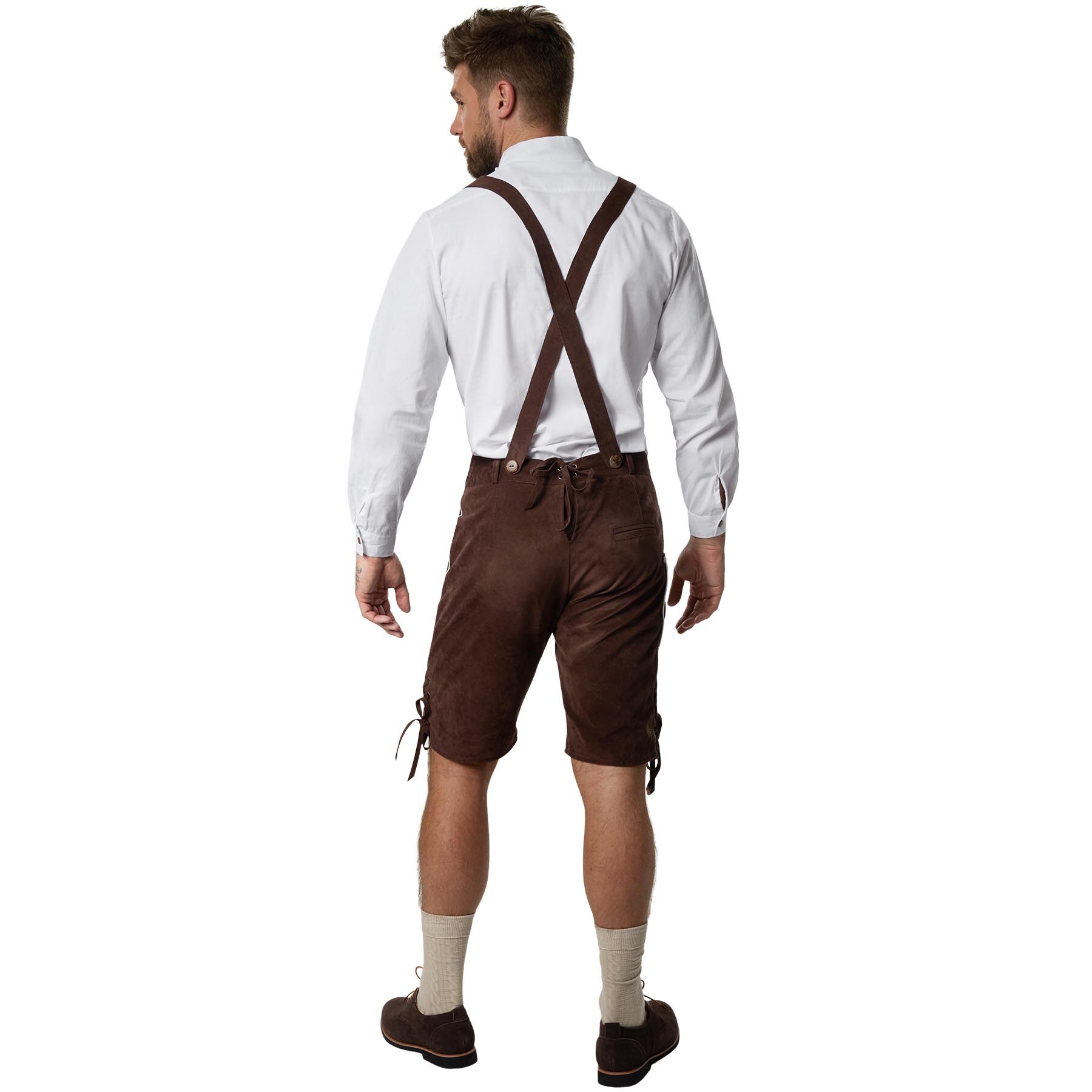 tectake® Lederhose Vogelsang