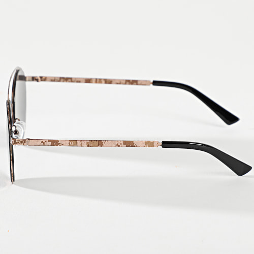 Lunettes De Soleil Noir Marron