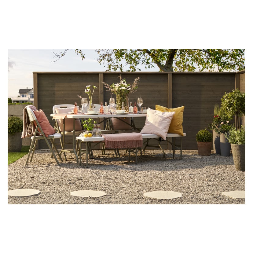 Sammenleggbart bord 180x76x74 cm