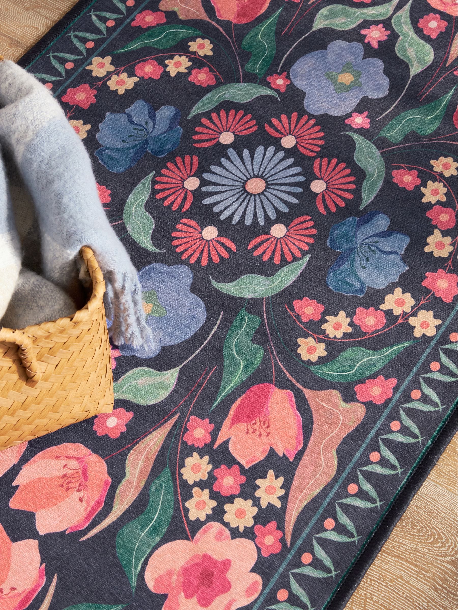Bettie loper met bloemenprint