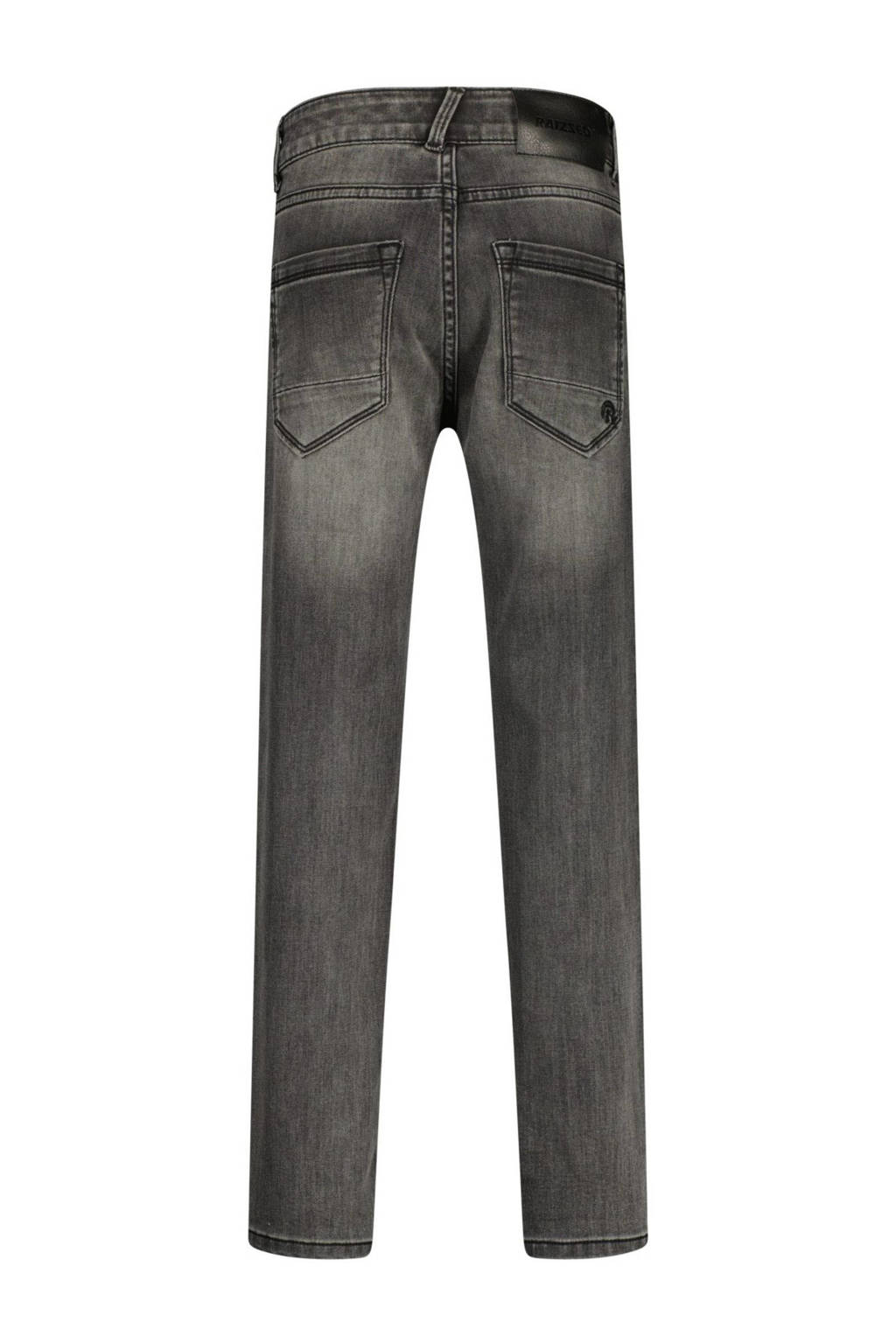 Raizzed straight regular waist jeans grey denim