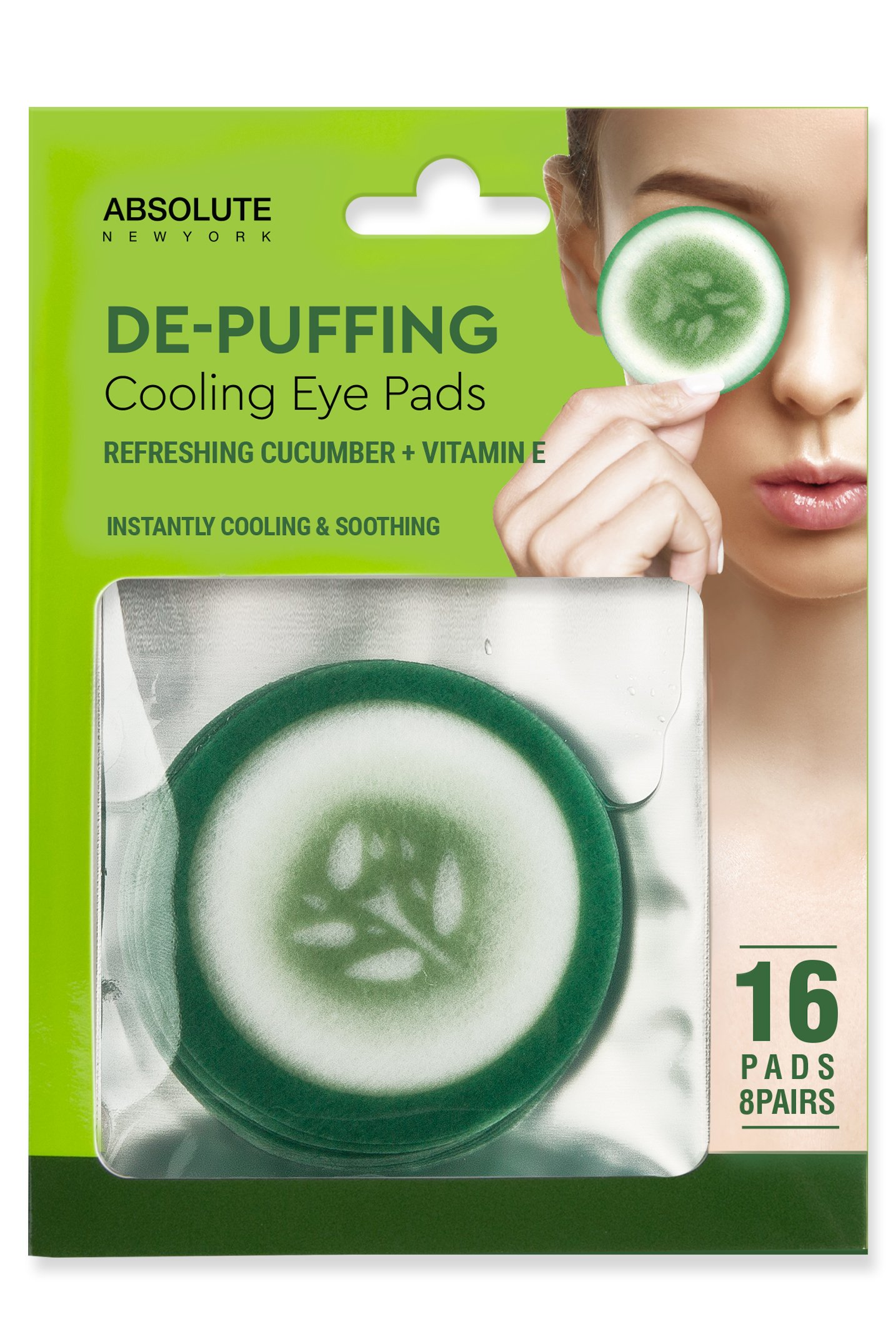 Absolute New York Cooling Eye Pads