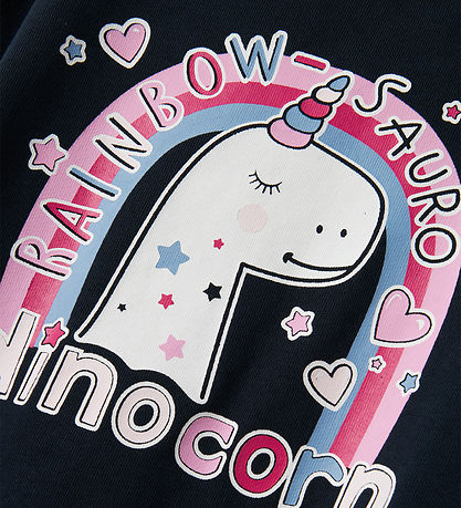 Name It Sweatshirt - NmfVasacha - Dark Sapphire/Dinocorn