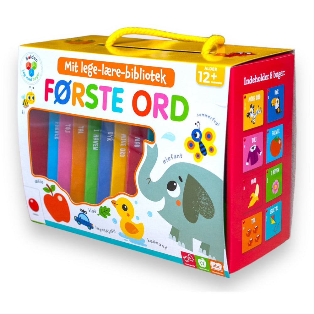 Køb Forlaget Bolden Mit Lege-Lære-Bibliotek, Første Ord