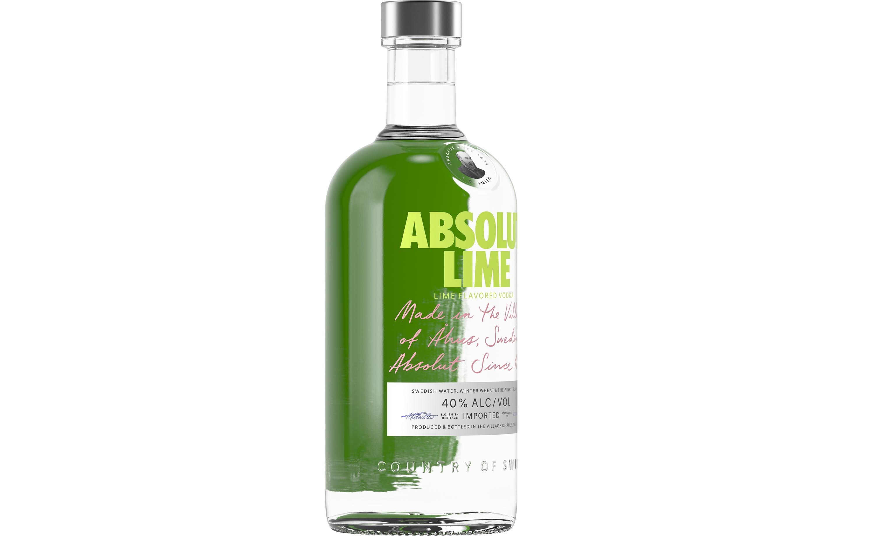 Vodka Lime 0.7 lAromatisierte Spirituose auf Getreidebasis