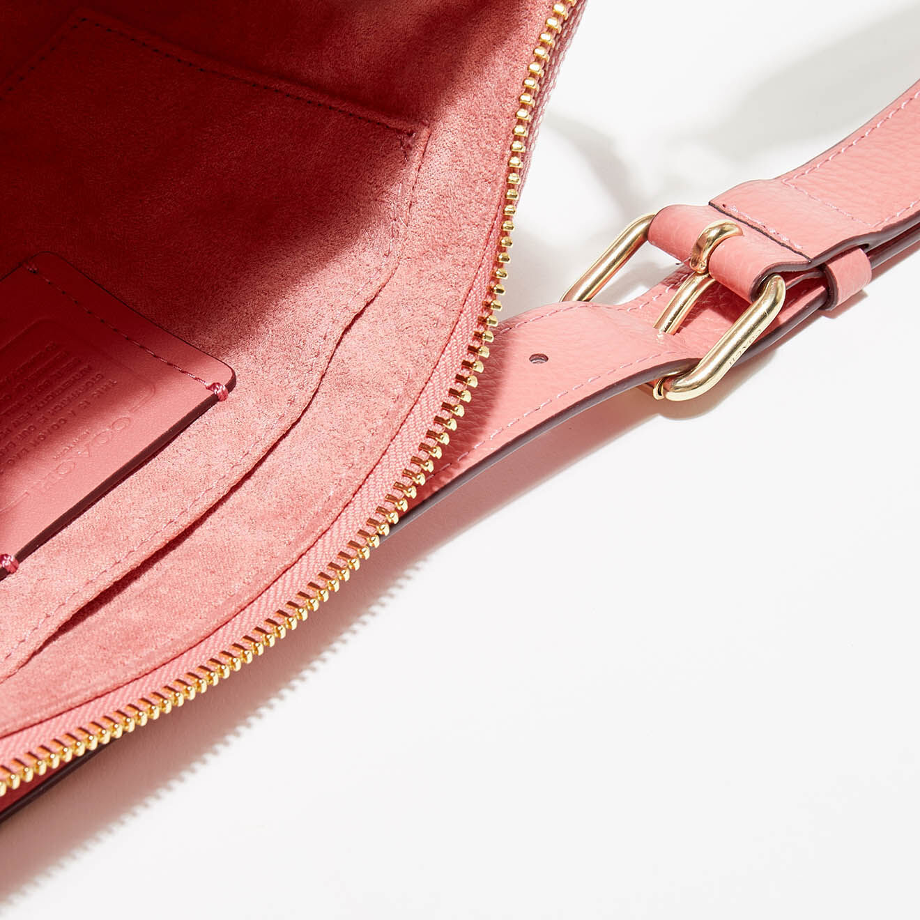 Coach Sac épaule Lonnie Baguette rose - 14.4x6.9x24.9 cm