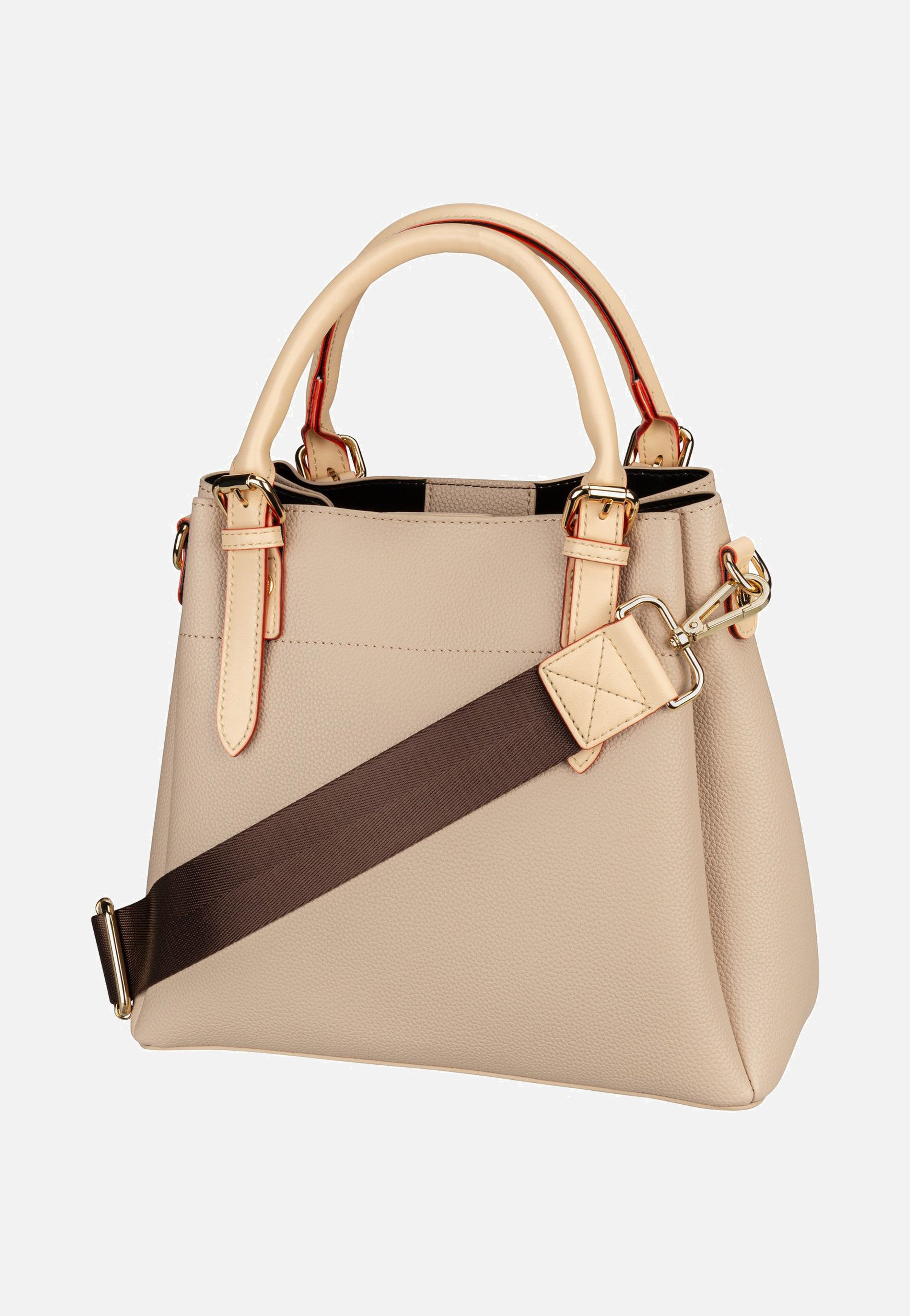 Ella Top Handle M Beige - Henkeltasche