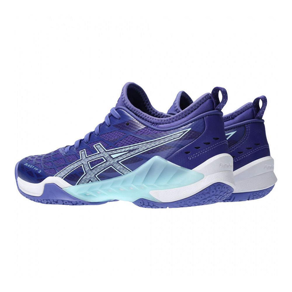 Asics BLAST FF 3 - Chaussures handball Femme eggplant/aquamarine