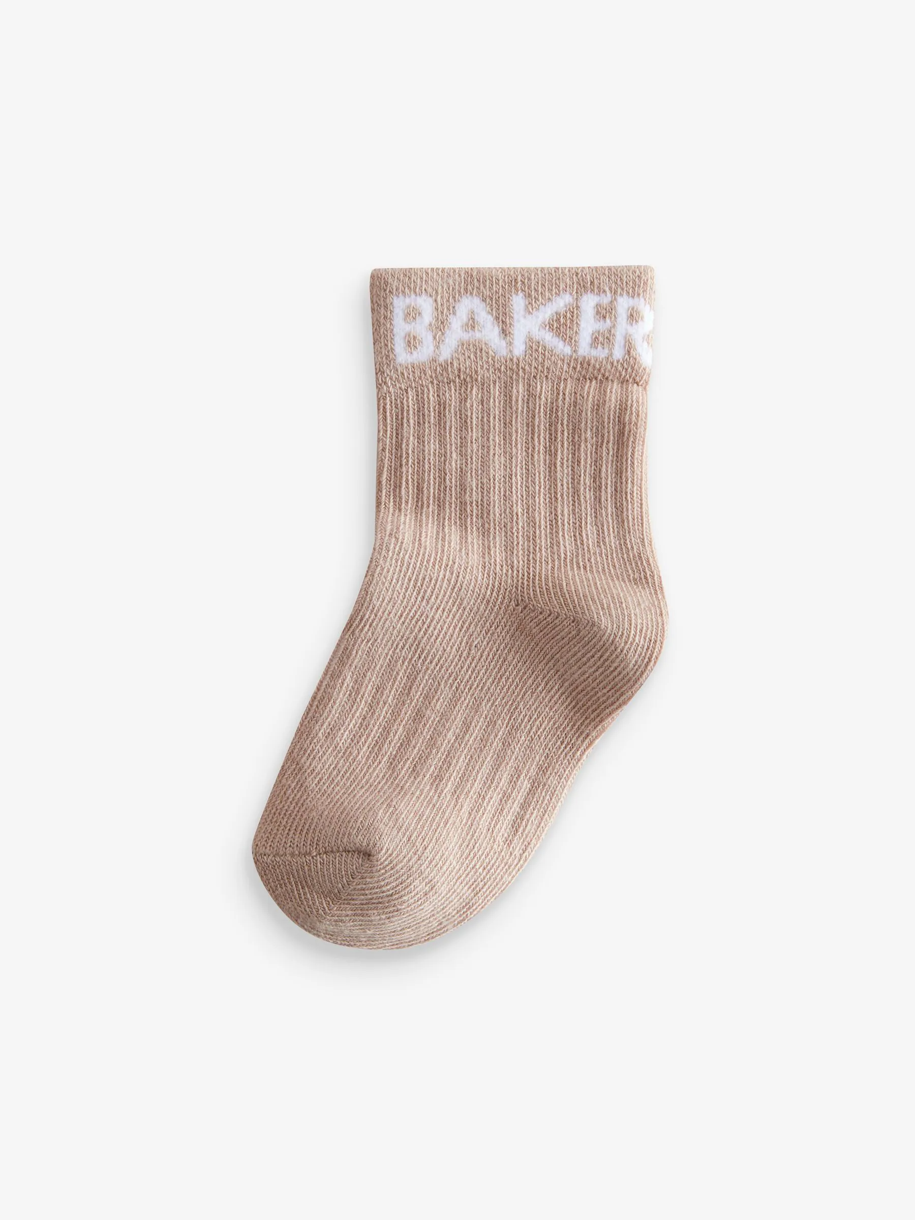 Neutraal - Baker by Ted Baker babysokken verpakking van 5