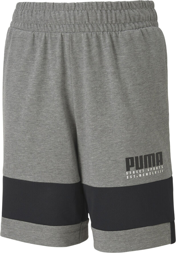 Puma Alpha Jersey-Shorts Grå