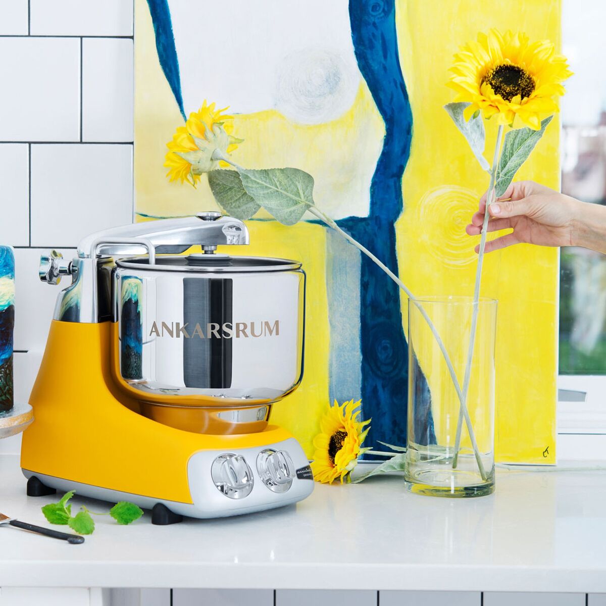 Assistent AKM 6230 Kjøkkenmaskin Sunbeam Yellow