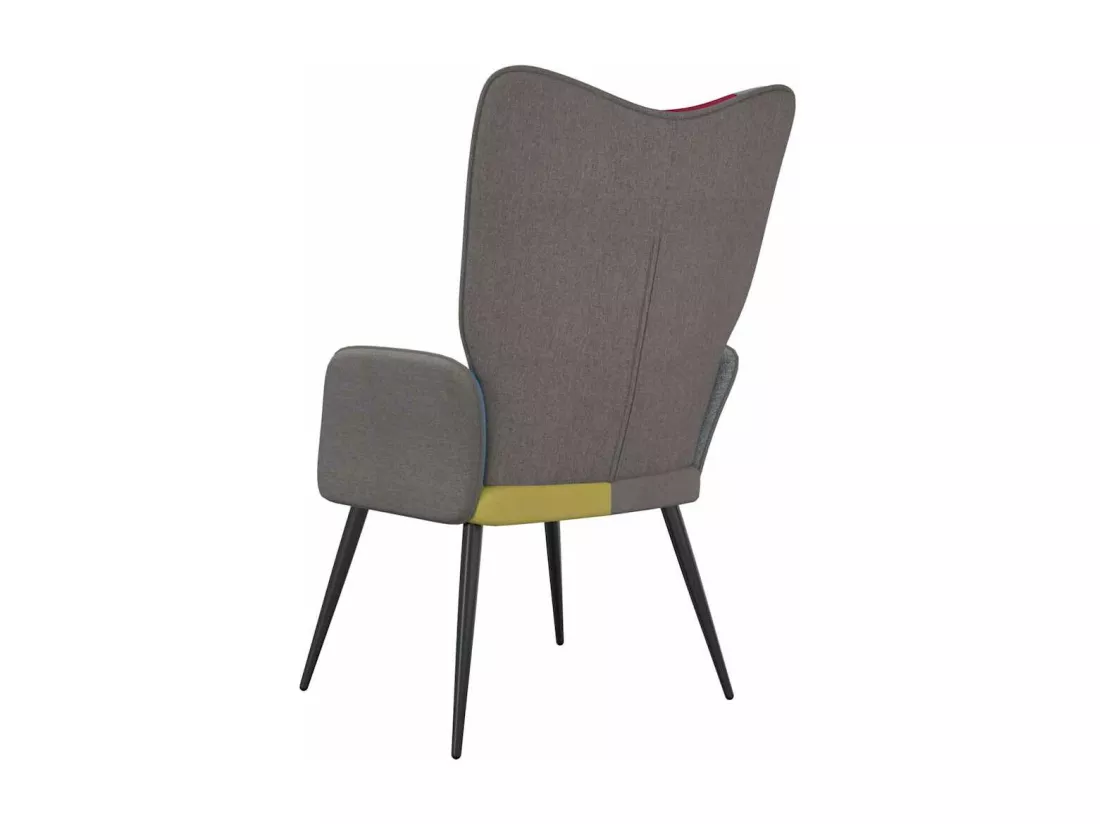 Chaise de relaxation Patchwork Tissu