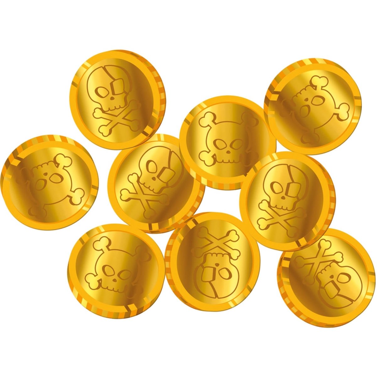 Gouden Confetti Munten 50st