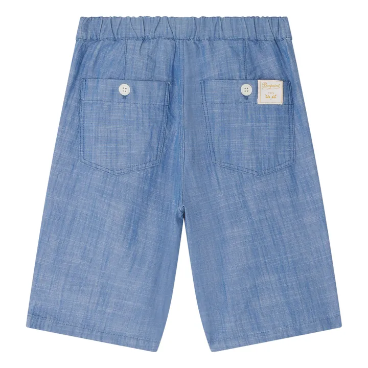 Bonpoint Short Conway Chambray | Bleu jean