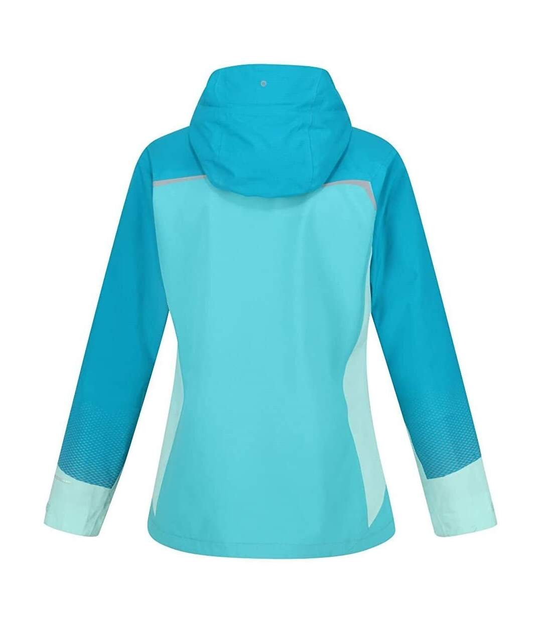 Regatta - Veste imperméable HIGHTON PRO - Femme (Turquoise vif / Bleu turquoise) - UTRG6657