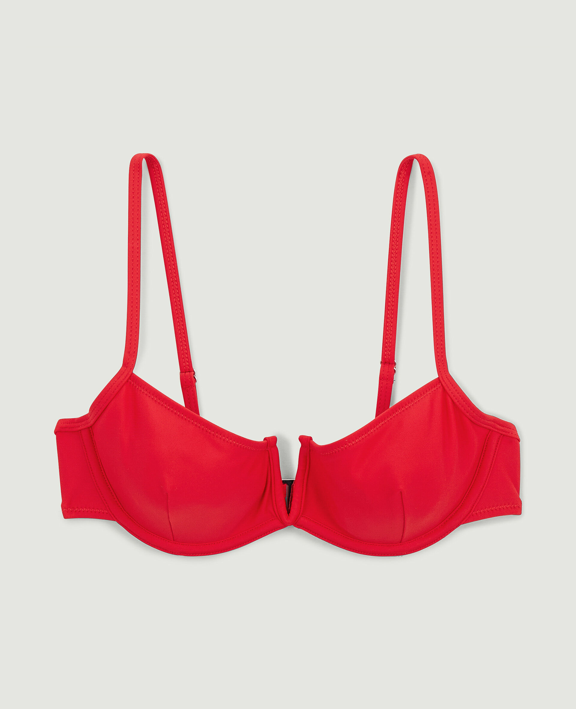 Haut de maillot corbeille - Rouge