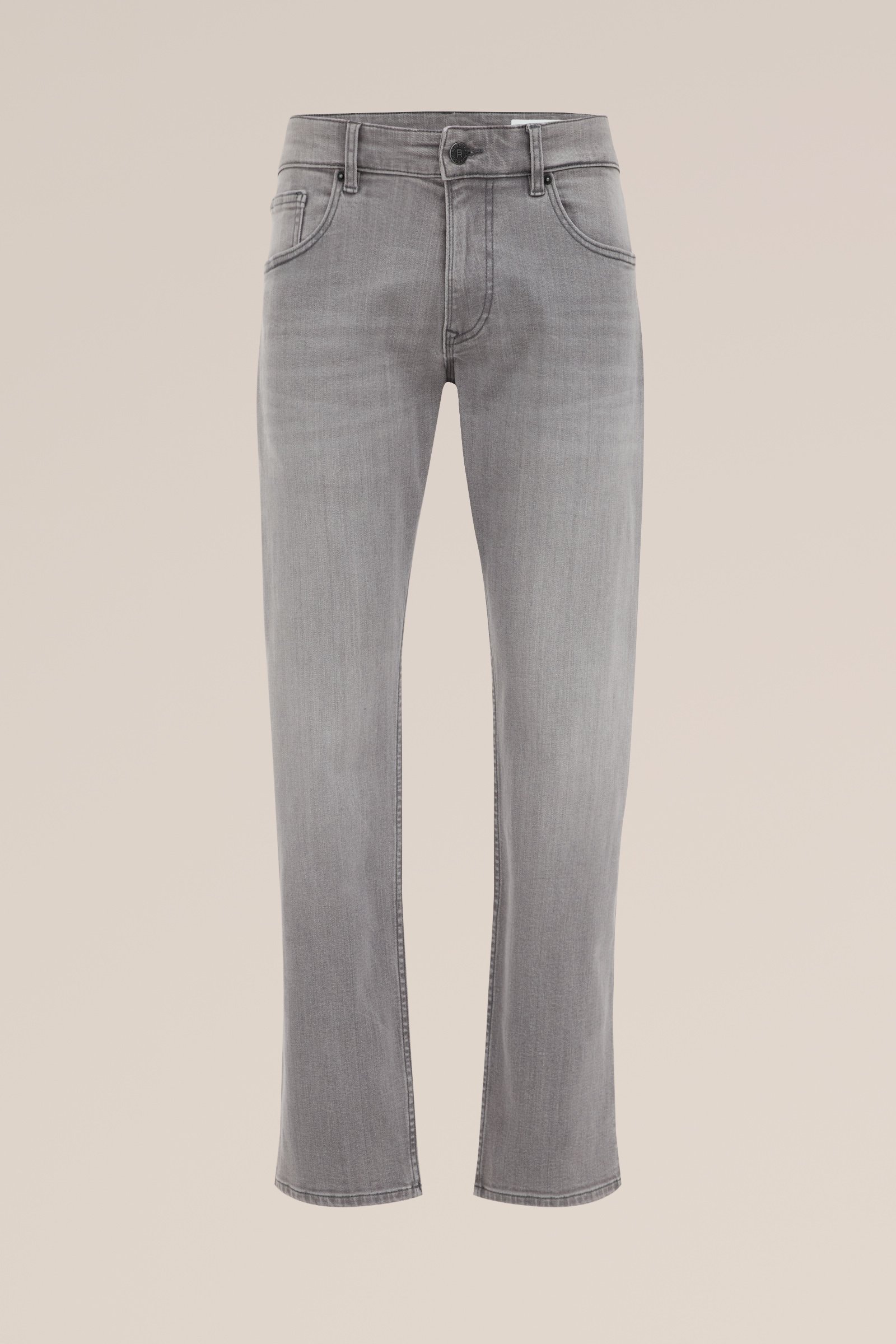 slim fit jeans met medium stretch Blue Ridge Lichtgrijs