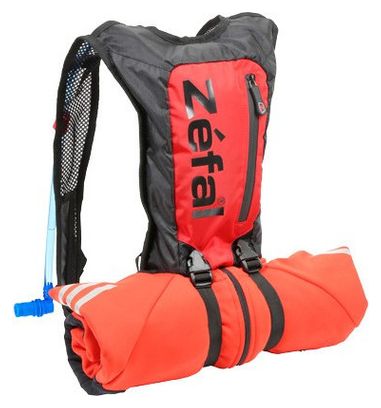Sac Hydratation Zefal Z Hydro Race 1L   Poche à Eau 1.5 L Noir / Rouge