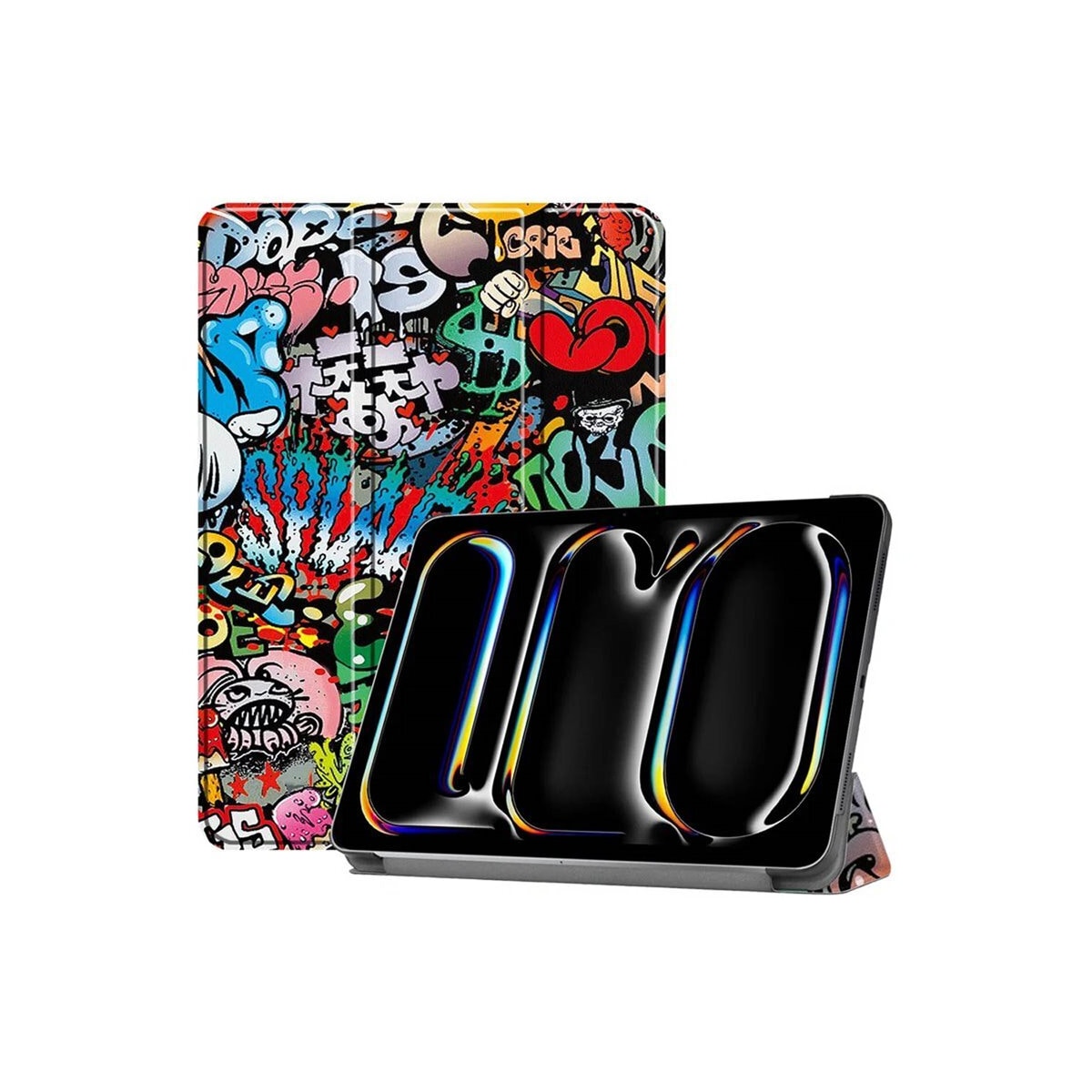 Aktiv deksel iPad Pro 11 (2024) - Graffiti