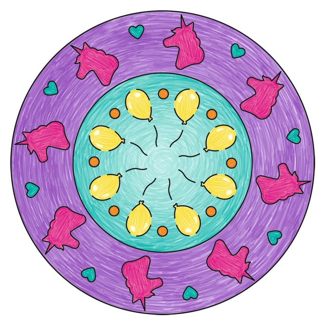 Original Mini Mandala Designer - Einhorn